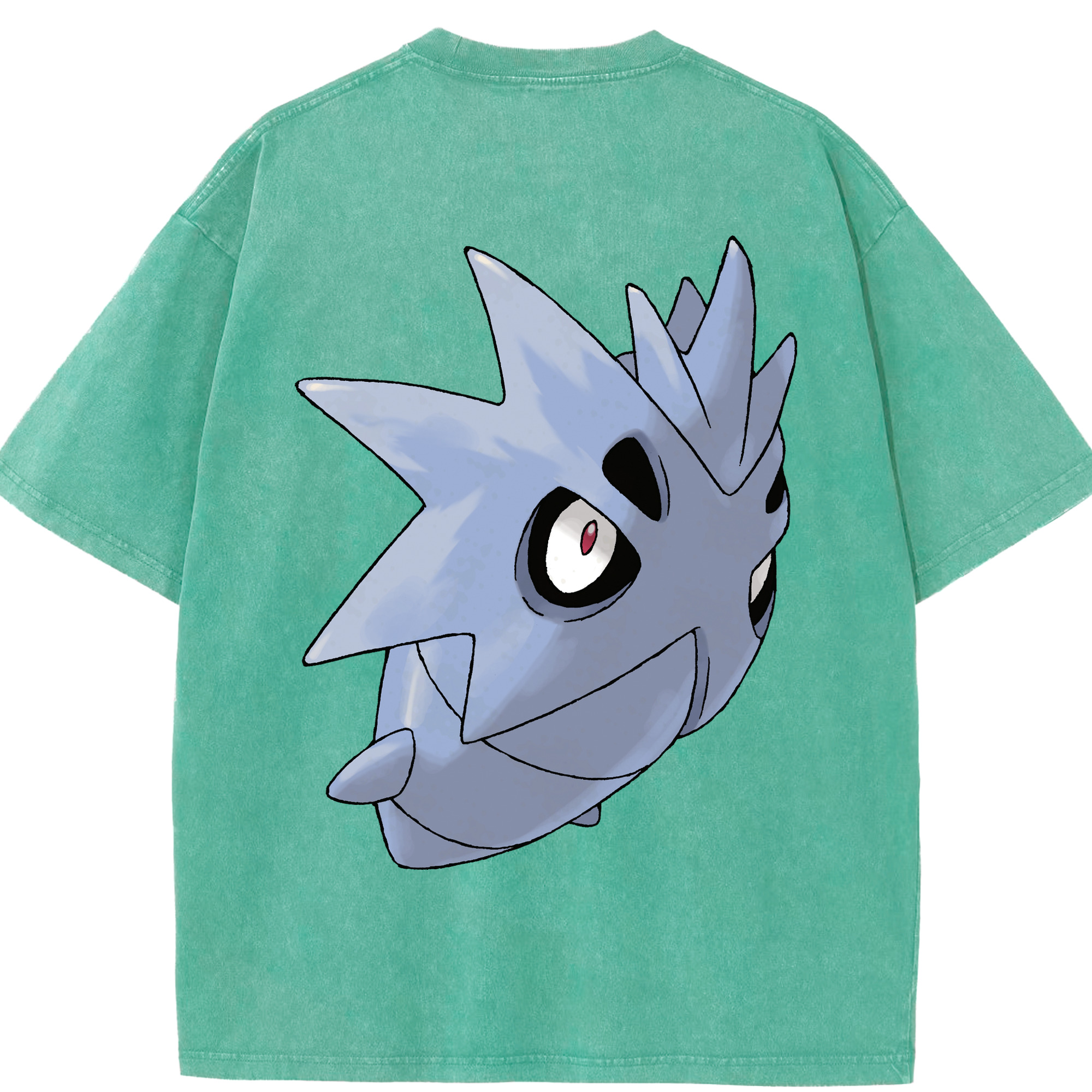 （画像用） ポケットモンスター Pokémon 綿100% ヴィンテージ風 半袖Tシャツ（背面プリント）